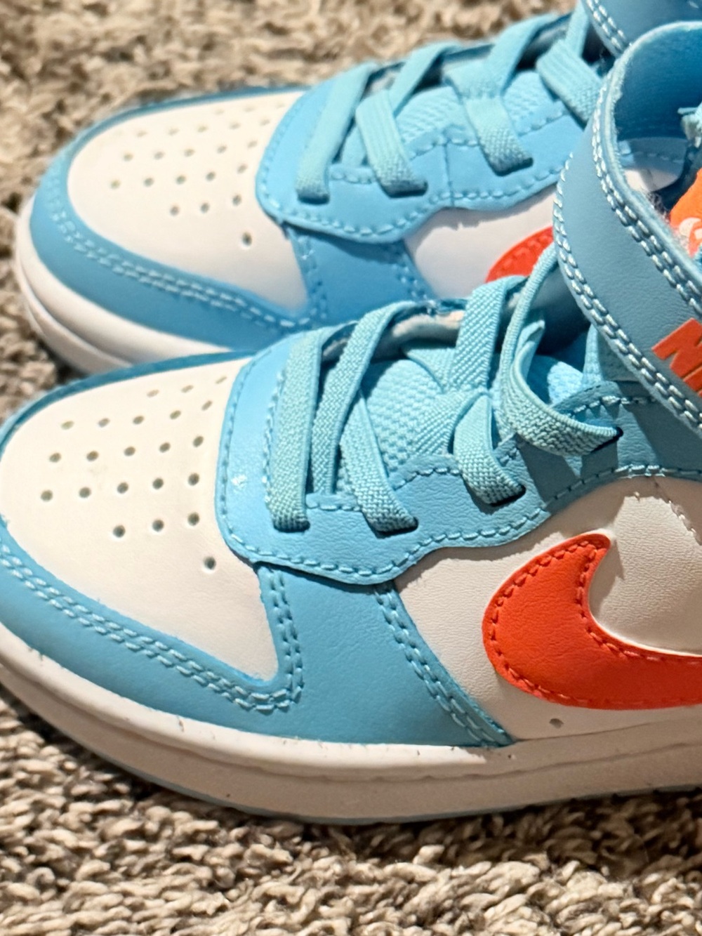 ⛔️ SOLD ⛔️ NIKE /// KIDS' COURT BOROUGH MID 2 SNEAKERS - SIZE 11C *NEW* - Picture 4 of 5